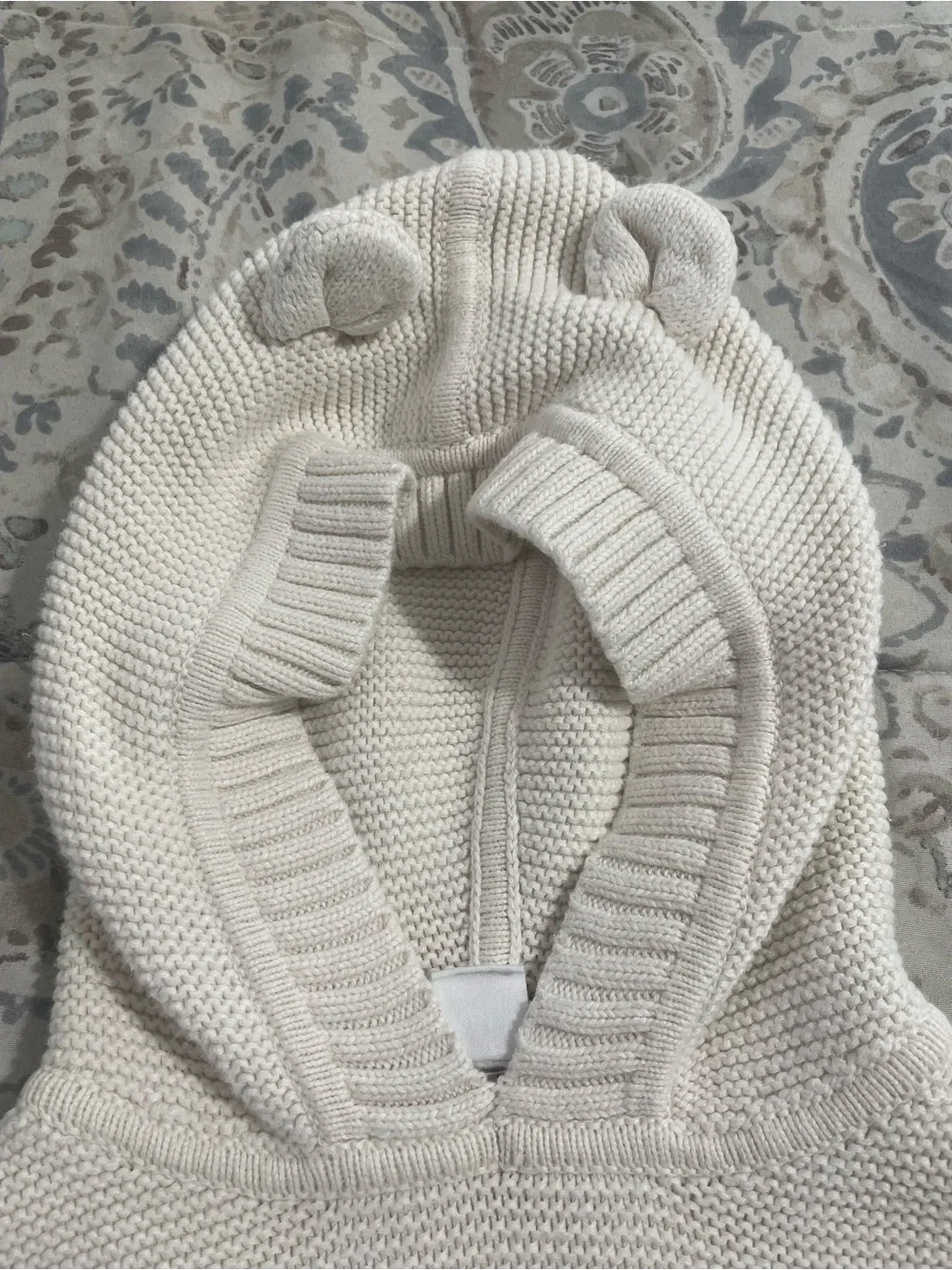 Baby GAP Cream Poncho
